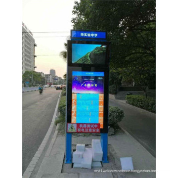 Bus Stop LCD Screen Display